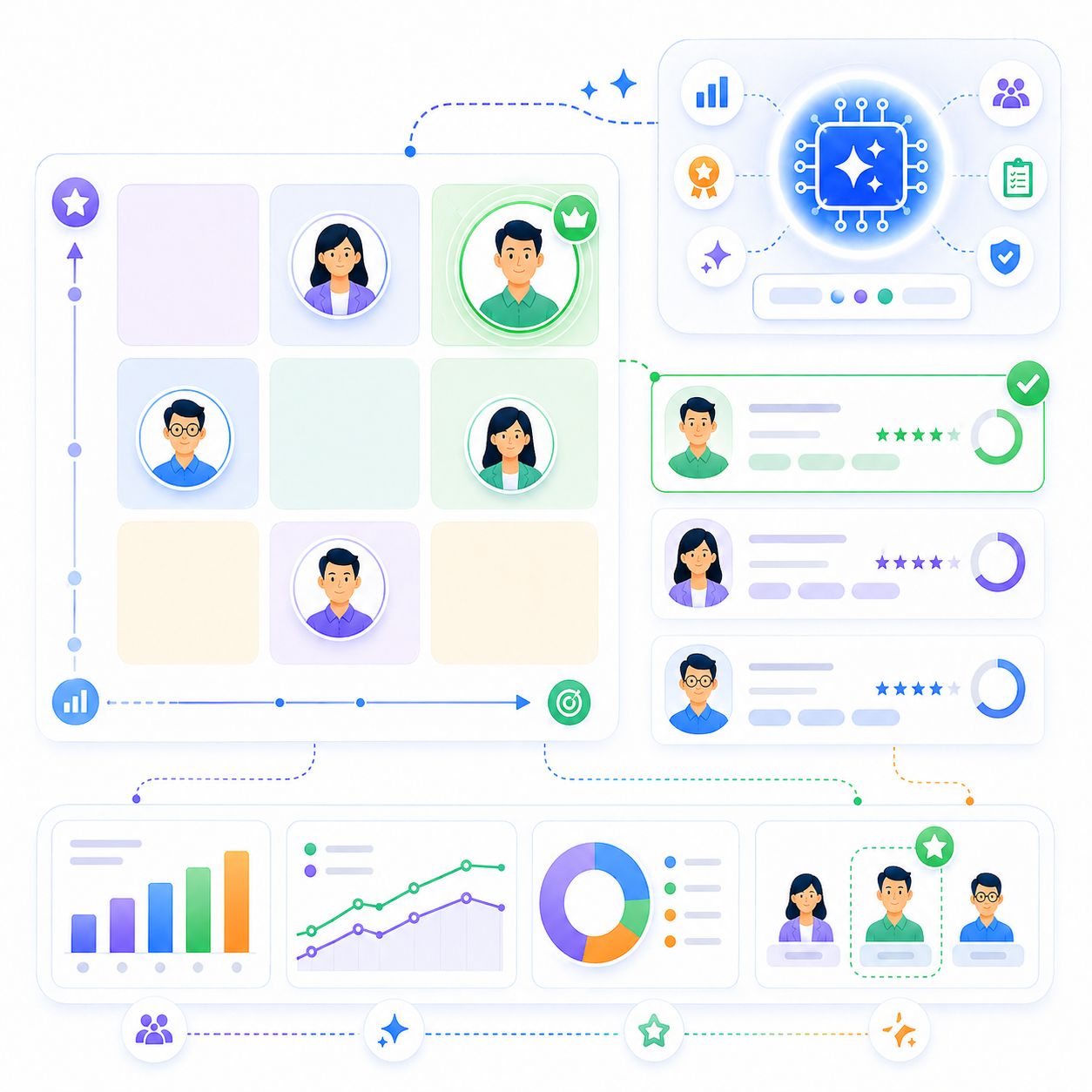 AI 支援績效與人才盤點
