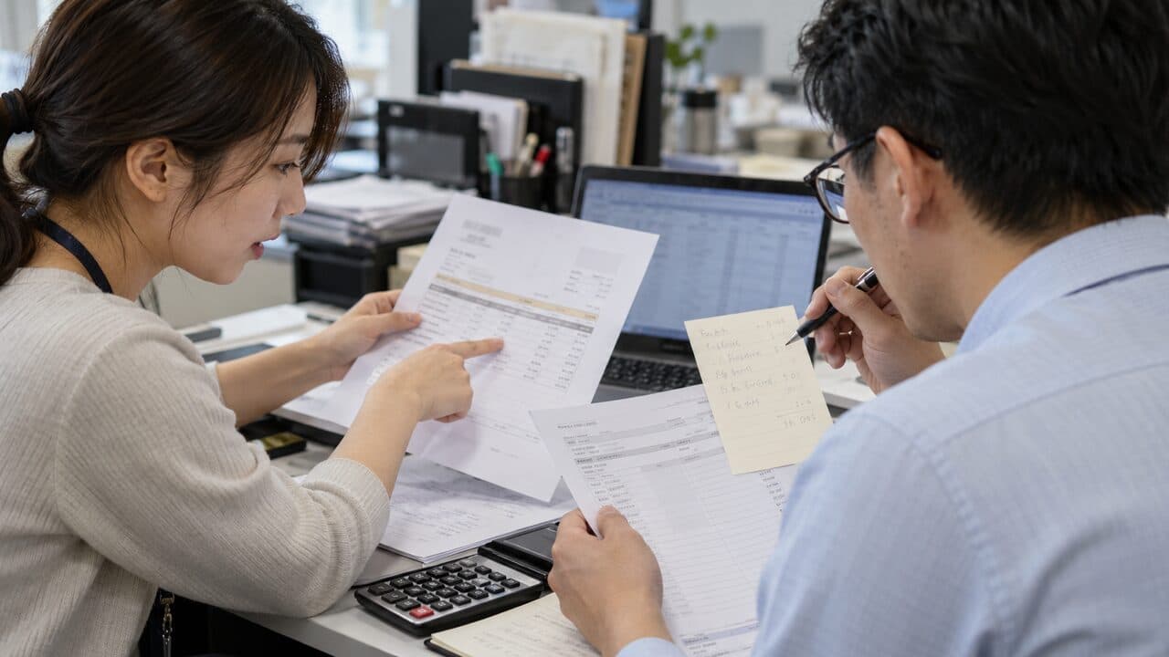 財務與業務比對訂單、交付文件與帳款爭議證據