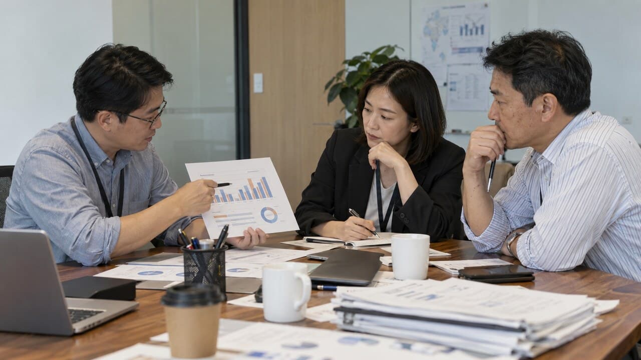 資訊、財務與營運主管共同檢視 AI 專案成本與業務成果