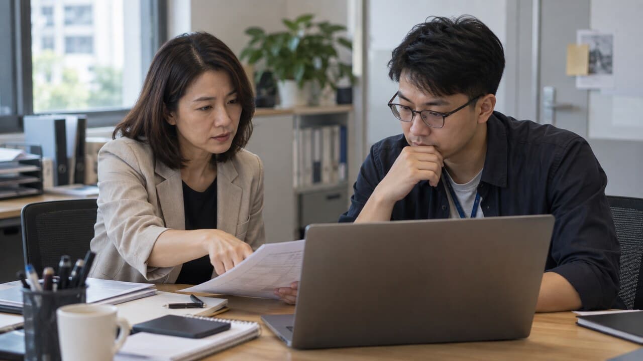部門主管與資訊人員在高成本 AI 批次任務執行前進行人工確認